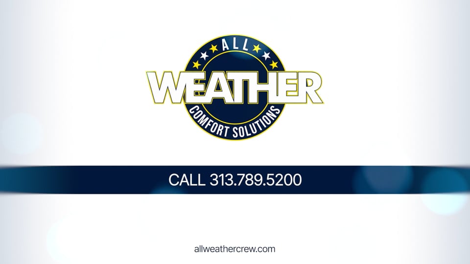 All Weather Comfort Solutions logo with the phone number 313.789.5200